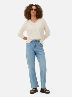 Straight Leg Jeans