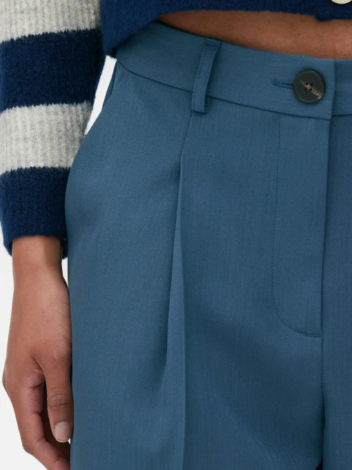 Straight Leg Tailored Pants