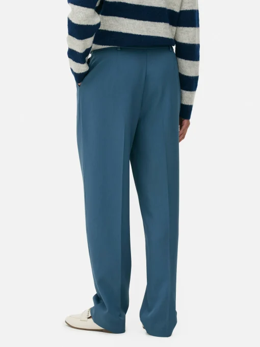 Straight Leg Tailored Pants