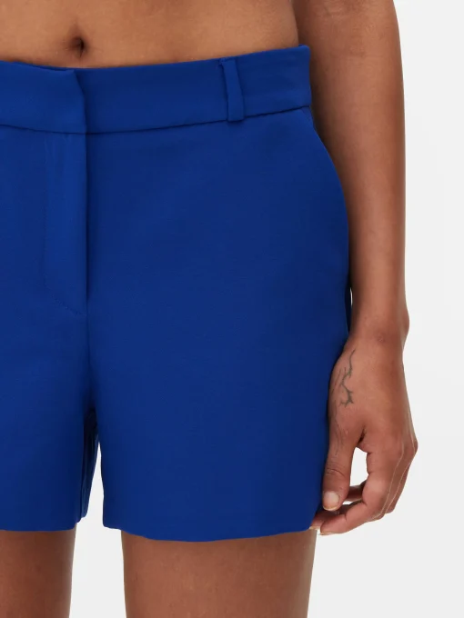 Straight Leg Tailored Shorts