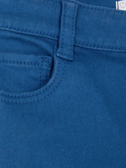 Straight Leg Twill Pants