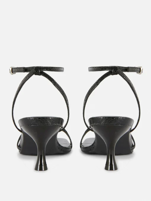 Strappy Kitten Heels