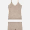 Stretch Cami And Shorts Pajama Set