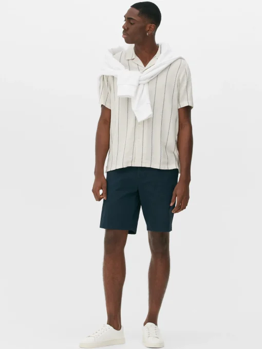 Stretch Cotton Chino Shorts