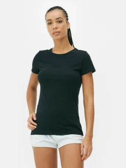 Stretch Crew Neck Essential T-Shirt