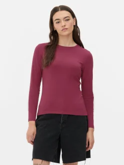 Stretch Jersey Long Sleeve Top