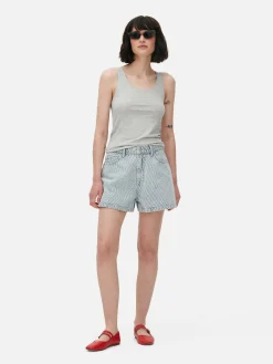Stretch Scoop Neck Tank