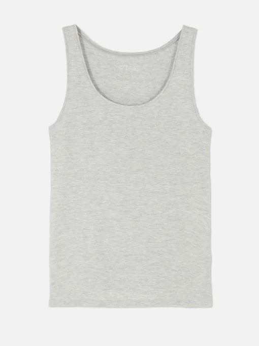 Stretch Scoop Neck Tank