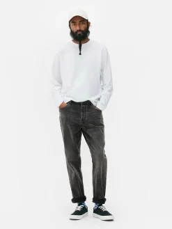 Stretch Straight Jeans