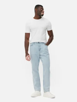 Stretch Straight Jeans