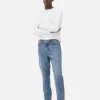 Stretch Straight Jeans