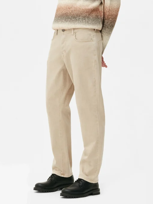 Stretch Straight Jeans