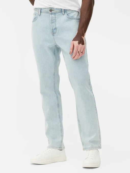 Stretch Straight Jeans