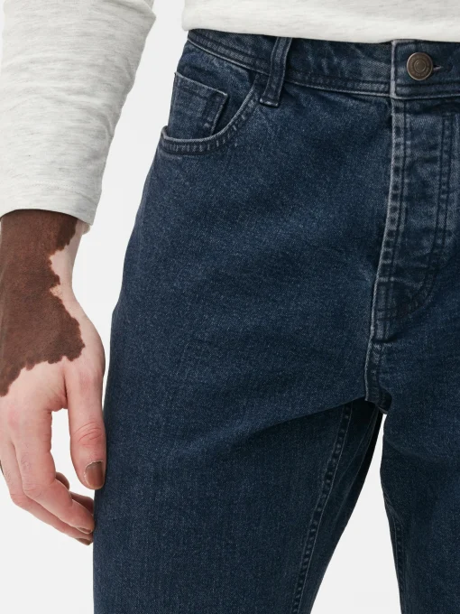 Stretch Straight Jeans