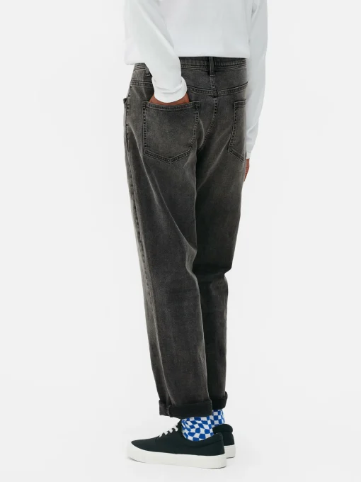 Stretch Straight Jeans
