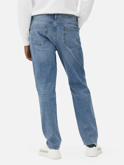 Stretch Straight Jeans
