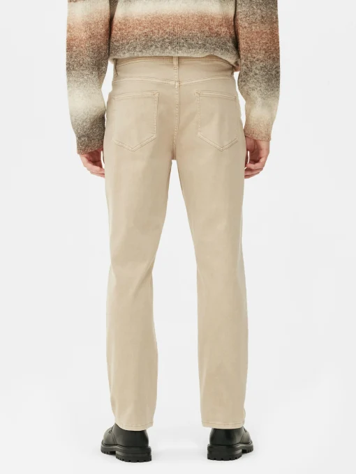 Stretch Straight Jeans