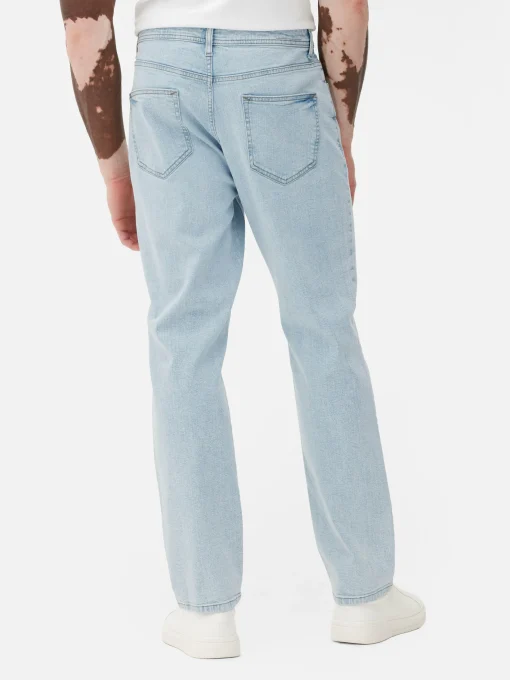 Stretch Straight Jeans