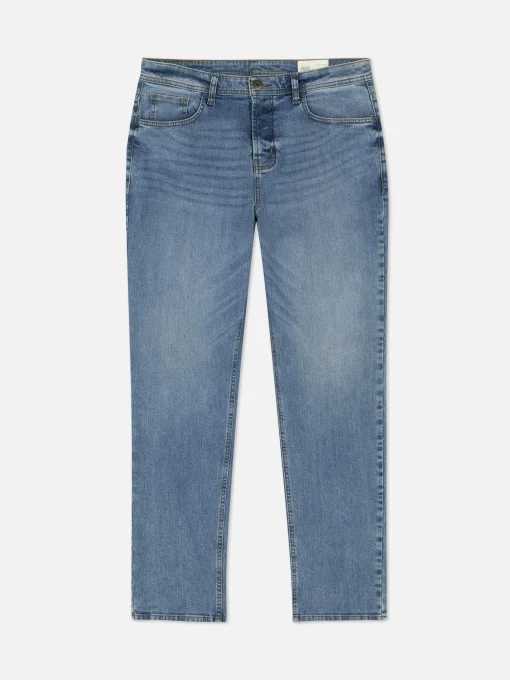 Stretch Straight Jeans