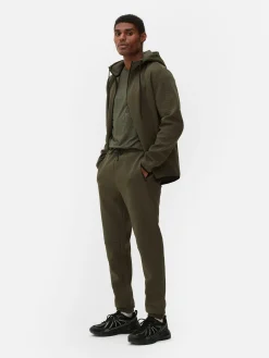 Stretch Waist Textured Joggers
