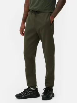 Stretch Waist Textured Joggers