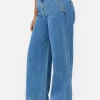 Stretch Wide Leg Jeans