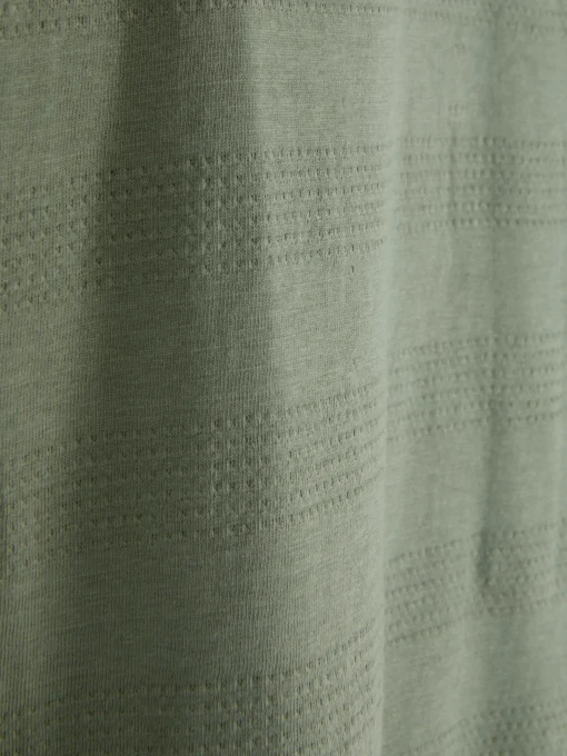 Stripe Textured T-Shirt