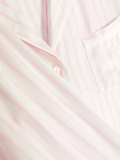 Striped Boyfriend Long Pajamas
