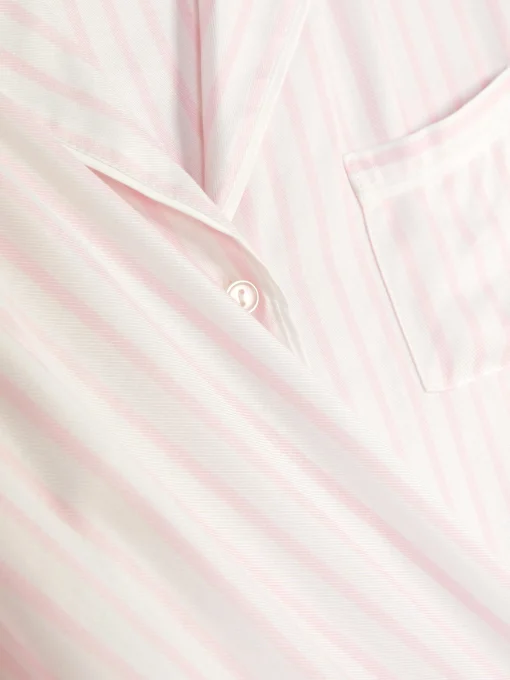 Striped Boyfriend Long Pajamas