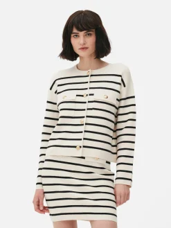 Striped Cardigan
