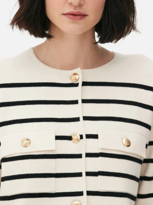 Striped Cardigan