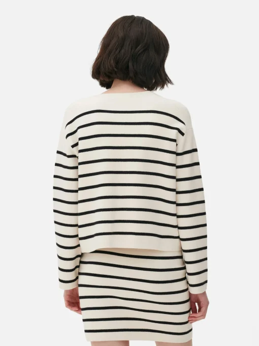 Striped Cardigan