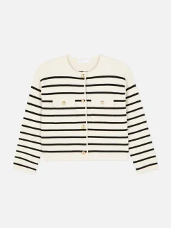 Striped Cardigan