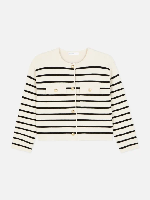 Striped Cardigan