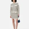 Striped Knit Mini Skirt