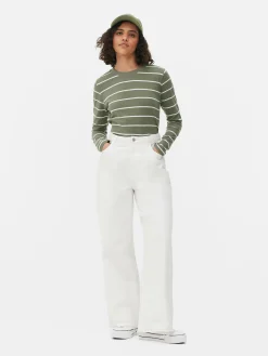 Striped Long Sleeve Top