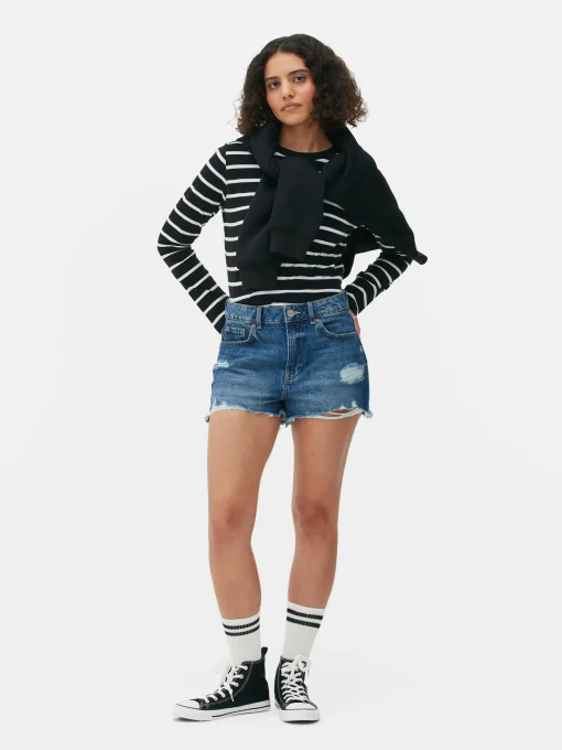 Striped Long Sleeve Top