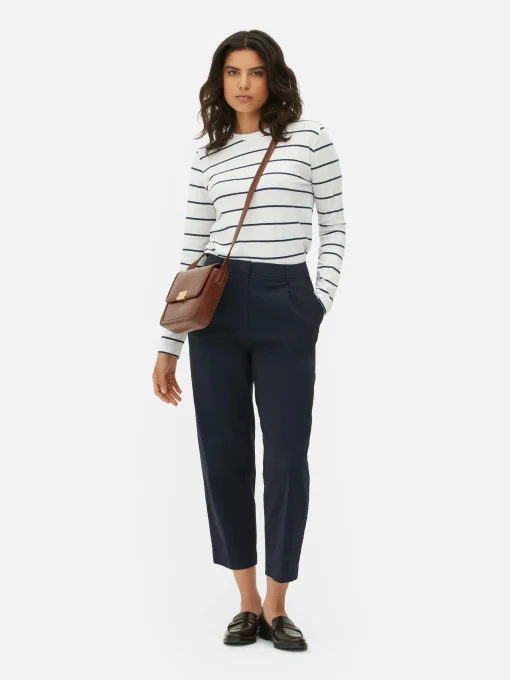 Striped Long Sleeve Top