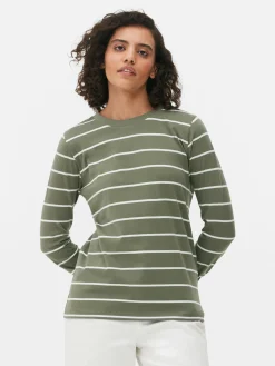 Striped Long Sleeve Top