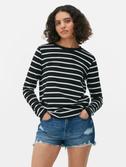 Striped Long Sleeve Top