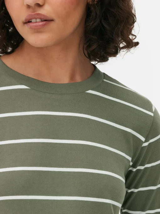 Striped Long Sleeve Top