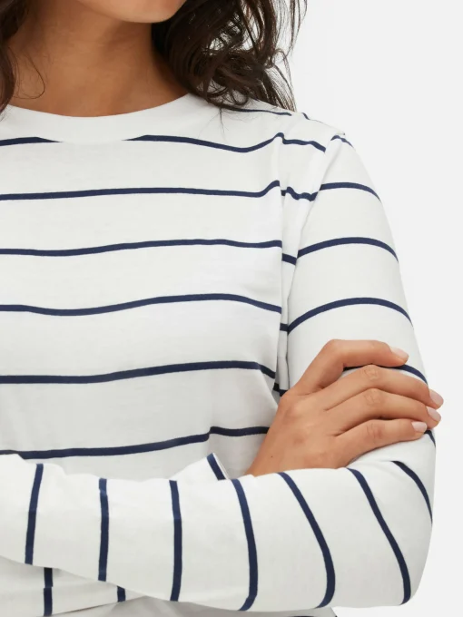 Striped Long Sleeve Top