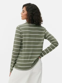 Striped Long Sleeve Top