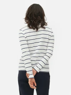 Striped Long Sleeve Top