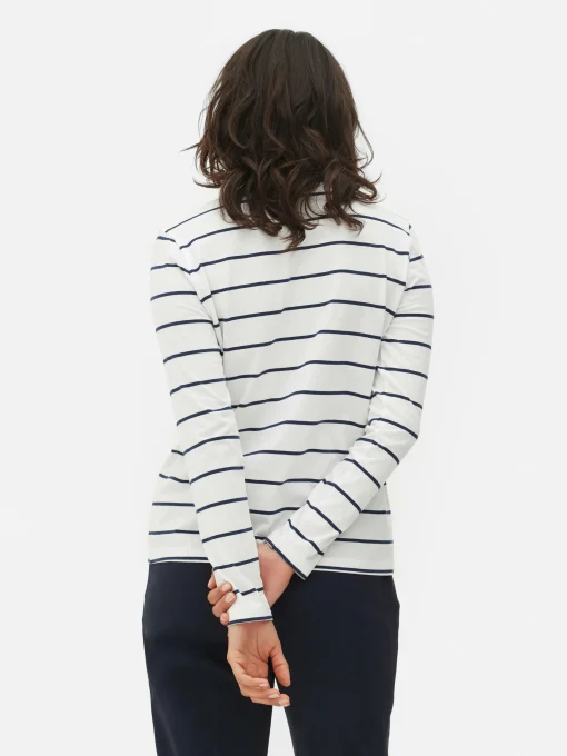 Striped Long Sleeve Top