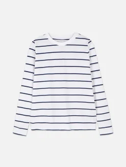 Striped Long Sleeve Top