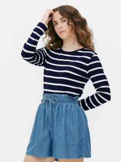 Striped Long Sleeve T-Shirt