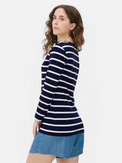 Striped Long Sleeve T-Shirt