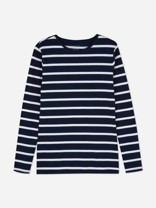Striped Long Sleeve T-Shirt