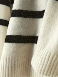 Striped Polo Sweater